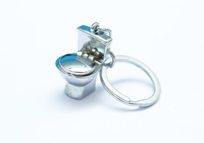 

JOSHISNEST matelic silver stylish pot Key Chain(Silver)
