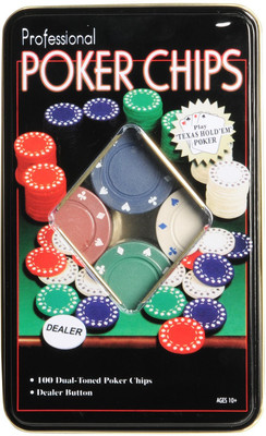 

VICTORY Poker 100 chips Set(Multicolor)