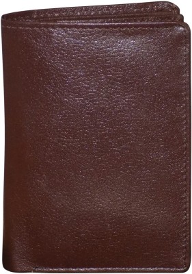 Style 98 Boys Brown Genuine Leather Wallet(6 Card Slots)