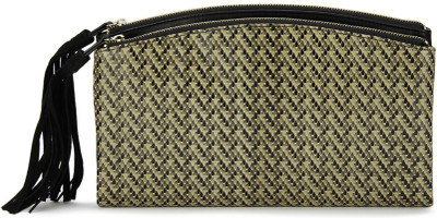 

Nine West Casual Black, Beige Clutch, Beige;black