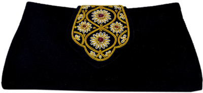 

DUCHESS Party Black Clutch