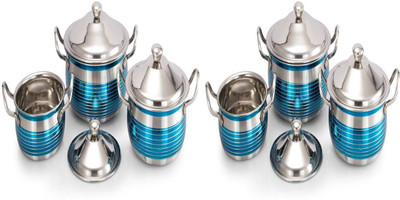 

Mahavir Induction Bottom Cookware Set(Stainless Steel, 6 - Piece), Blue
