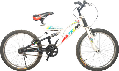 

Xbicycle Xterme 20 Inches Single Speed 20 T Recreation Cycle(Single Speed, Multicolor), Black;white