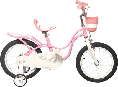 

Royal Baby Little Swan 16 Inches Pink 16 T Single Speed Recreation Cycle(Pink)