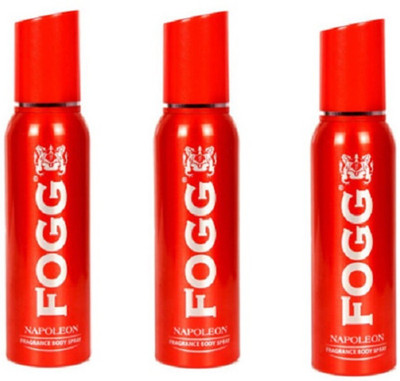 

Fogg Napolean Deodorant For Men (Pack of 3) Deodorant Spray - For Men(120 ml, Pack of 3)