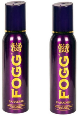 Fogg Paradise Deodorant For Women (Pack of 2) Deodorant Spray  -  For Women  (300 ml, Pack of 2)
