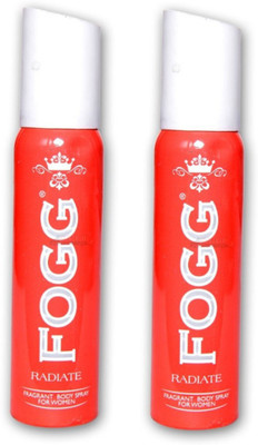 

Fogg Radiate Deodorant For Women (Pack of 2) Deodorant Spray - For Women(120 ml, Pack of 2)