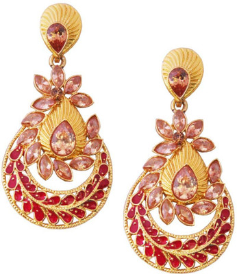 Being Women Traditional Ethnic Wedding Designer Multicolour Meenakari & Stone Studed Antique Design Alloy Drops & Danglers Being Women Traditional Ethnic Wedding Designer Multicolour Meenakari & Stone Studed Antique Design Alloy Drops & Danglers