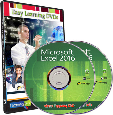 

Easylearning Advanced Microsoft Excel 2016 From Beginner 12 Course Tutorial Video Training on 2 DVDs(DVD)