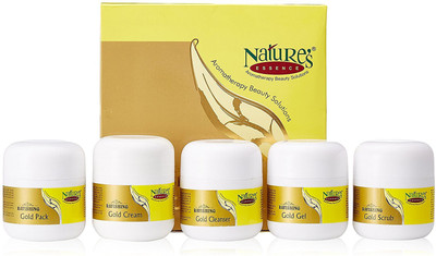 

Nature's Essence RAVISHING GOLD FACIAL KIT 100 g(Set of 5)