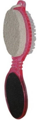 

Bruzone 4in1 Pedicure Paddle Brush with Pumice Stone Cleanse Scrub Buff Foot Scrubber Pack Of 1