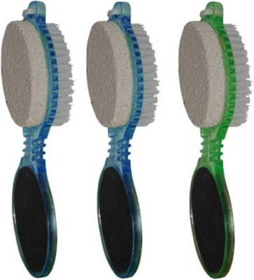 

Bruzone Foot File With Pedicure Brush(4 in 1) Pack of 3
