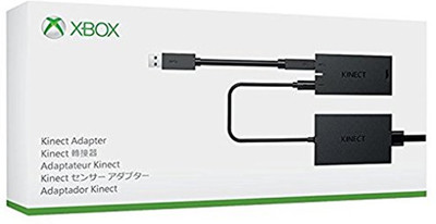 

Microsoft Xbox Kinect Adapter for Xbox One S and Windows 10 PC Gaming Adapter(Black, For Xbox One)