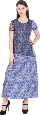

Trueway Flared Gown(Multicolor