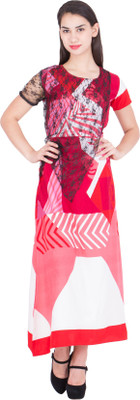 

Trueway Flared Gown(Multicolor