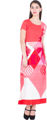 

Trueway Flared Gown(Multicolor