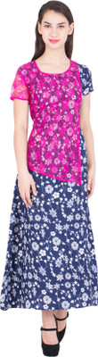 

Trueway Flared Gown(Multicolor