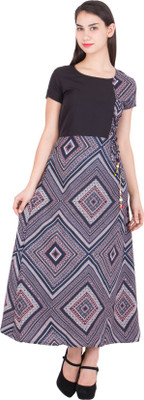 

Trueway Flared Gown(Multicolor