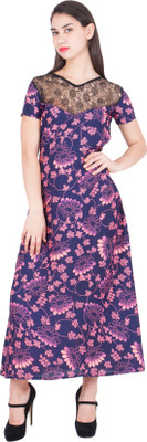 Trueway Flared Gown(Multicolor