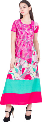 

Trueway Flared Gown(Multicolor