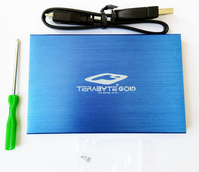Terabyte USB 3.0 Hard Drive Casing 2.5 inch Internal HDD Enclosure(For 2.5 Inch Sata Hard Drive, Blue)