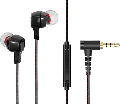 

FiiO F1 Dynamic Earphones Wired Headset with Mic(Black, In the Ear)