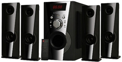 KRISONS EIFFEL 4.1 (5.25) Bluetooth Home Theatre(Black, 4.1 Channel)