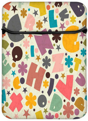 

Snoogg 10 inch Sleeve/Slip Case(Multicolor)