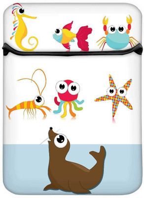 

Snoogg 8 inch Sleeve/Slip Case(Multicolor)