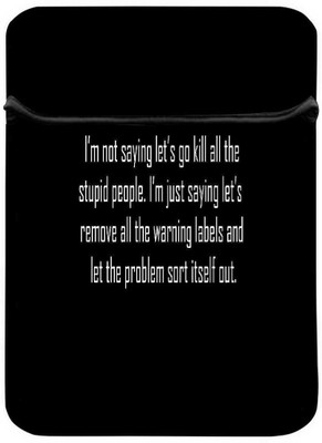 

Snoogg 10 inch Sleeve/Slip Case(Multicolor)