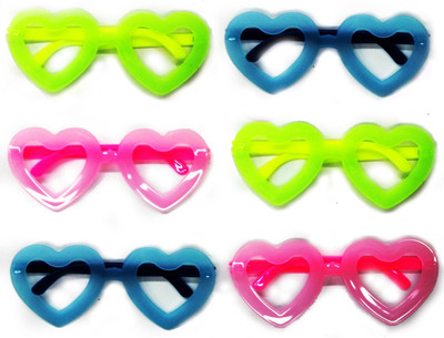 

Ziggle Neon googles party prop party fun googles specs Return gift Party Mask(Multicolor, Pack of 6)