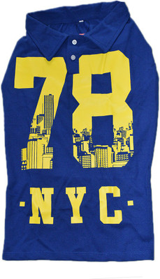 

Paw Zone T-shirt for Dog(Yellow, Blue