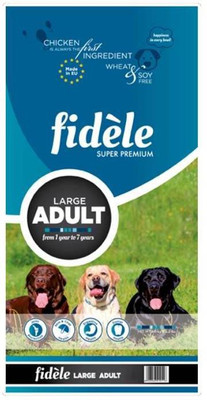 

Fidele Large Adult Chicken 4 kg Dry Dog Food