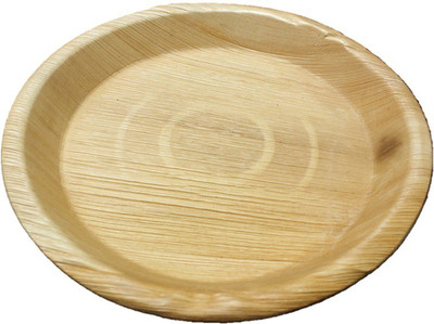 

Ezee Ezee Eco Friendly Areca Leaf Round Plate 10" 10 pcs Dinner Plates
