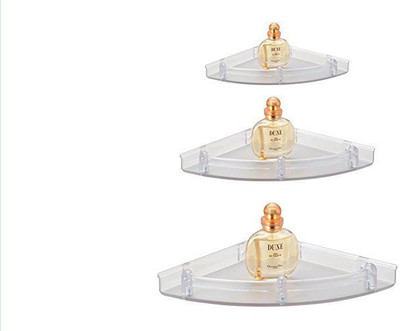 

AMAR Acrylic Wall Shelf(Number of Shelves - 3)