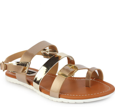 

Moonwalk Women Gold Flats