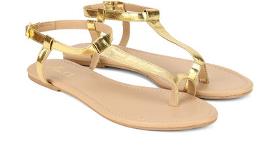 

Miss CL By Carlton London Women GOLD Flats