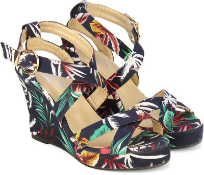 

Carlton London Women NAVY Wedges