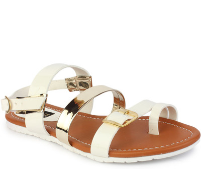 

Moonwalk Women White Flats