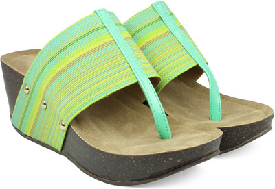 

Inc.5 Women GREEN Wedges