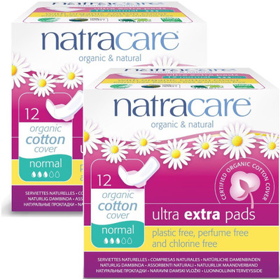 

Natracare Organic Ultra Extra Normal Sanitary Pad(Pack of 24)