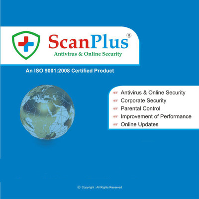 

ScanPlus Antivirus Total Security 1 User 1 Year(CD/DVD)
