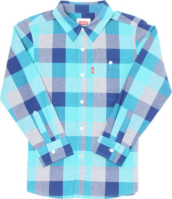 

Levi's Boys Checkered Casual Multicolor Shirt
