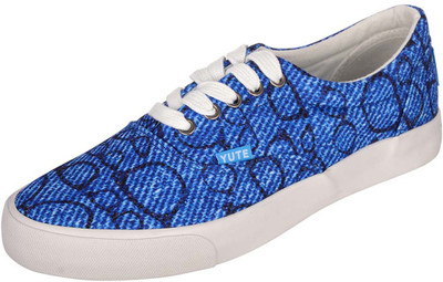

YUTE Denim Dew Canvas Shoes For Men(Blue