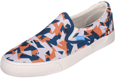 

YUTE Geometric Salsa (Archis Patil) Canvas Shoes For Men(Multicolor, Multi-coloured
