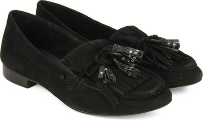 

Carlton London Loafers For Women(Black