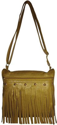 

Chalissa Girls Casual Brown PU Sling Bag