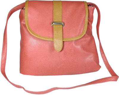 

Chalissa Girls Casual Red PU Sling Bag