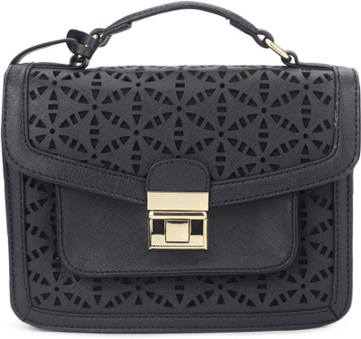 

Allen Solly Women Casual Black PU Sling Bag