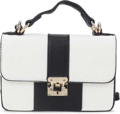 Allen Solly Women Casual White PU Sling Bag